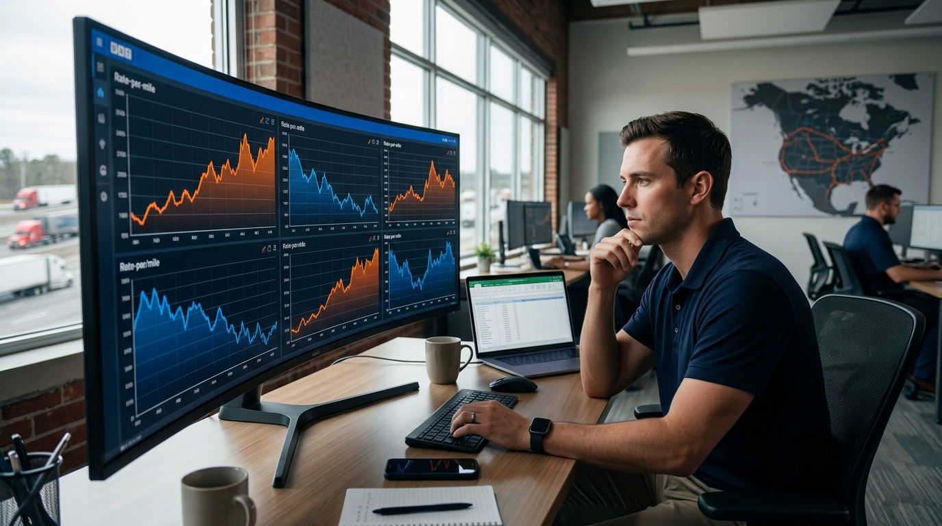 DAT Trendlines Explained: Stop Guessing Your Rate Per Mile